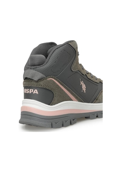 U.S. Polo Assn. U.s Polo Assn. Sagan Hı Wmn 3pr Kadın Outdoor Bot Gri 36-40 001