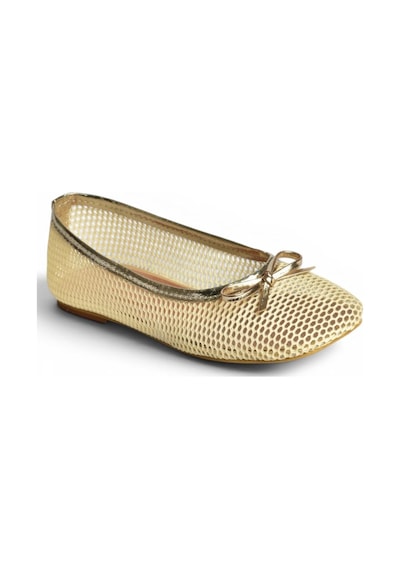 Fox Shoes Y274623315 Bej File Kadın Babet