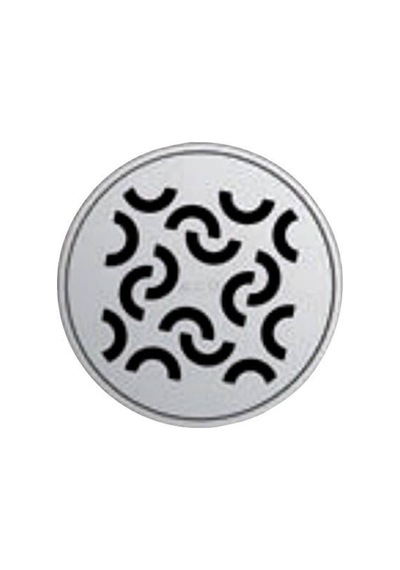 Aco - Curl Dizayn Izgara Yuvarlak 13,5 Cm Paslanmaz Çelik - 5141.25.21