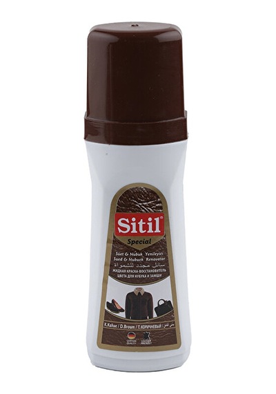 Öz 4 Adet Sitil Ayakkabı Boyası Süet Likit 100 Ml Koyu Kahve Renkli