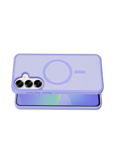 Samsung Galaxy Uyumlu  S26 Jota Magsafe Kapak Lila