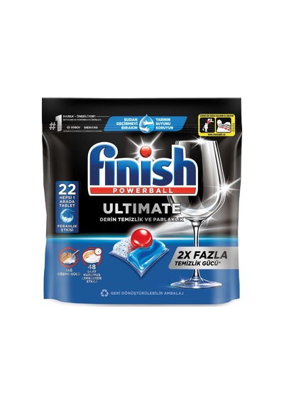 Ultimate 22 Kapsül Bulaşık Makinesi Deterjanı Tableti 1 X 22 Kapsül