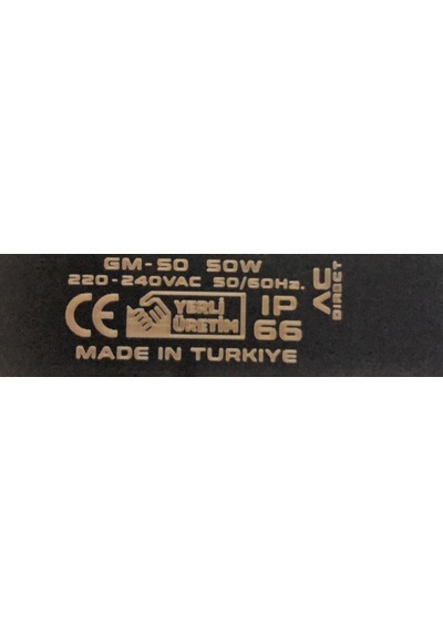 Ledram Gm-50 50w 6500k Led Projektör Beyaz N11.1092