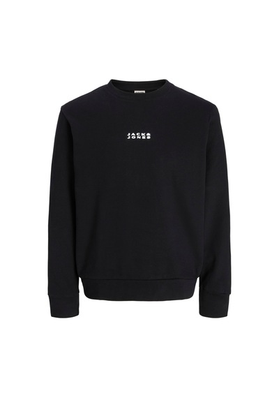 Büyük Beden Logo Baskili Sweatshirt - Stance Black