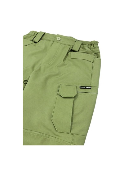 Single Sword Rüzgar Geçirmez Softshell Pantolon Haki