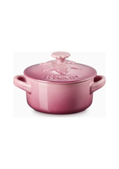 Le Creuset Jardin Mini Lüks Seramik Sunum Kabı Servis Tabakları Rose Quartz 1