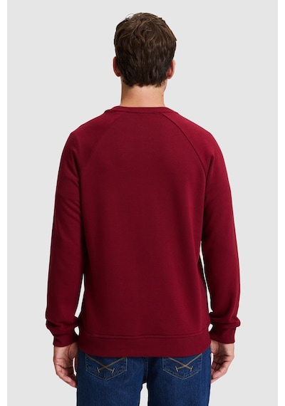 U.S. Polo Assn. Erkek Bordo Basic Sweatshirt 50329441 Vr014
