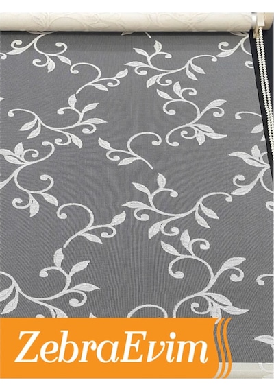 Çift Mekanizma Ekru Yakma Tül Stor Zebra Perde Etek Dilim 100 x 200 Boncuklu Standart Çift Mekanizma Ekru Yakma Tül Stor Zebra Perde Etek Dilim 100 x 200 Boncuklu Standart