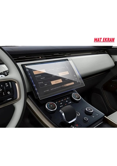 Range Rover 2025 Evoque Navigasyon Ve Multimedya Uyumlu Mat Ekran Koruyucu