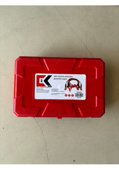 Akü Takviye Kablosu 900amper 25 Mm² Booster Cable Sert Plastik Taşıma Çantalı