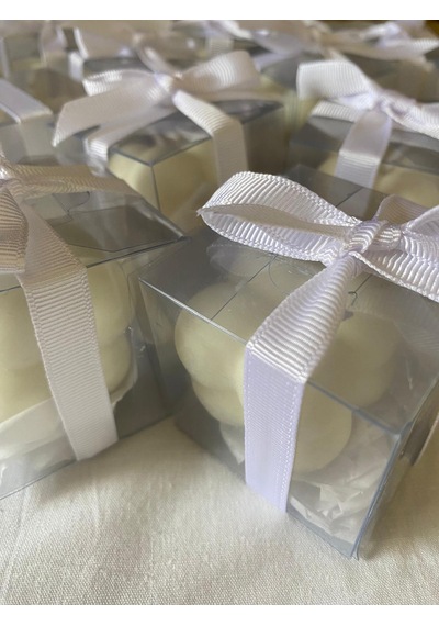 Premium Kalite Hediyelik Mum %100 Soya Mini Bubble 25 Adet