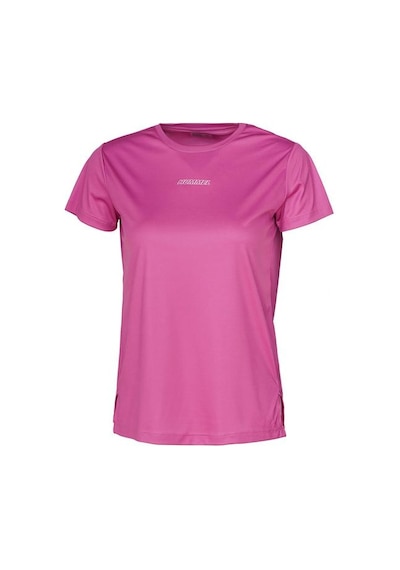 Hummel Renglon Kadın Pembe Yuvarlak Yaka Tişört Pembe