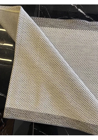Hoom Rugs 1148 Krem Gri Sisal Plus Jüt Halı Krem-gri