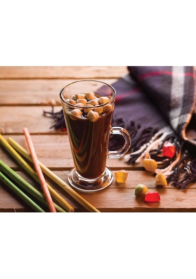 Paşabahçe 55861 Colombian Kulplu Latte Bardak 263cc - 6 Adet