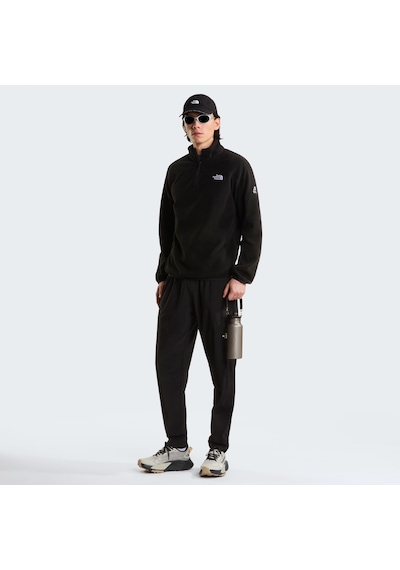 The North Face M Mountain Athletics Glacier 1/4 Zip Fl Erkek Polar-34089 Siyah