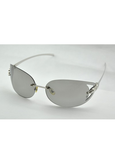Cartier Panthère De Wıld Sılver Grey Gri Gümüş Güneş Gözlüğü