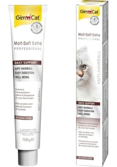 Gimcat Malt Soft Vitamin Kombinasyonu, Her Yaştan Kediler İçin, 100 Gr