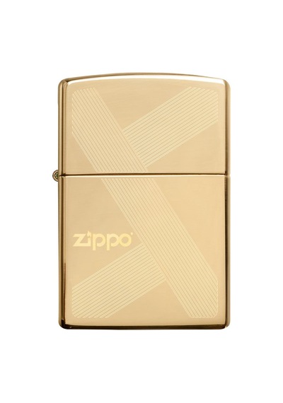 Zippo Çakmak 49255 Zippo Design Lighter. Zippo Logolu