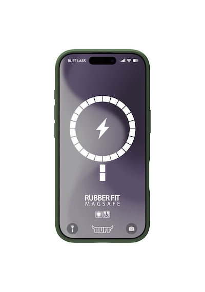 Apple Uyumlu iPhone Buff 16 Plus Magsafe Rubber Fit Silikon Kılıf Cypress