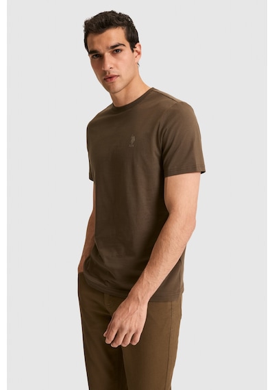 U.S. Polo Assn. U.s. Polo Assn. Erkek Kahverengi Tişört Basic 50326953-vr029