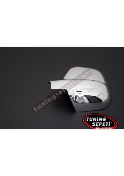 Peugeot Partner 1996 - 2007 Ayna Kapağı Abs Krom