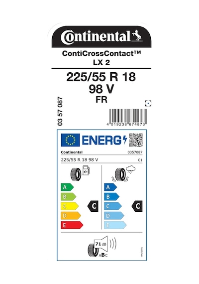 Continental 225/55R18 98V Fr Cclx2 Dört Mevsim Lastiği 2026