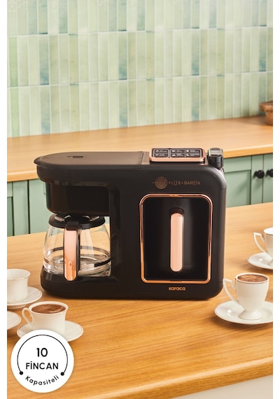 Karaca Hatır Plus Barista 6 In 1 Latte Cappucino Ve Közde Türk Kahvesi Makinesi