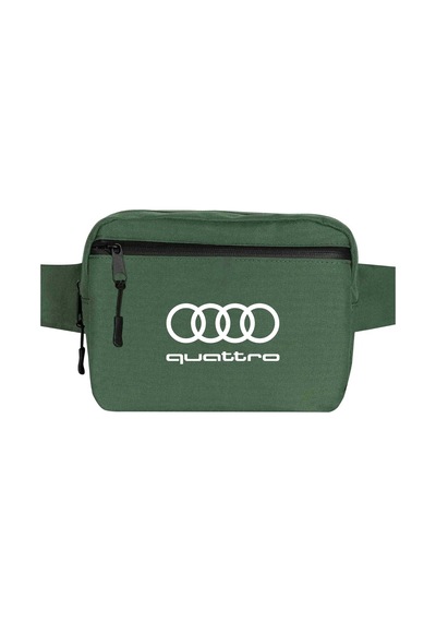 Audi Quattro Yeşil Bel Çantası