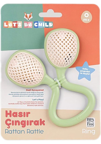 Lc Hasır Çıngırak Ring Halka Çok Renkli