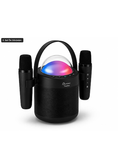 Aggiy Party Pod Bluetooth Karaoke Hoparlör
