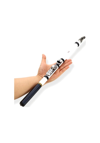 Valkyrie Kazıklı 3 Metre Karbon Fiber Balık Olta Kamış - 9 Boğum 9 Halka Teleskopik -