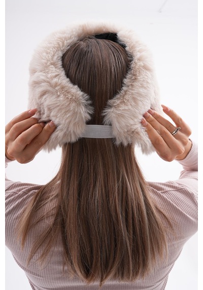 Ritagarcia Peluş Bandana Şapka