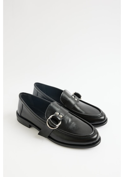 Lutvelizade Loafer 2603 Loafer 2603 Siyah Kadın Loafer