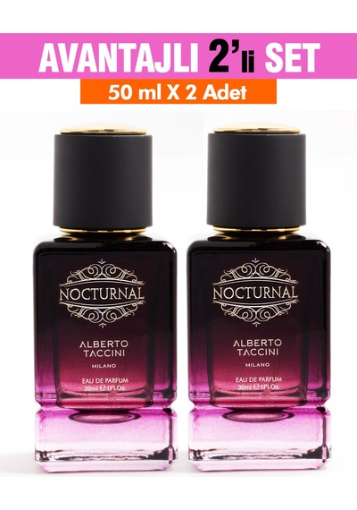 Alberto Taccini Nocturnal Kadın Parfüm EDP 2 x 30 ML