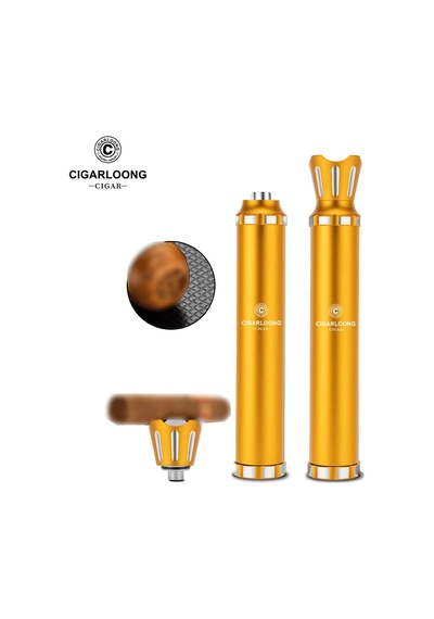 Cigarloong Metal Puro Kılıfı Delicili Sehpalı Tekli Gold 60 Ring