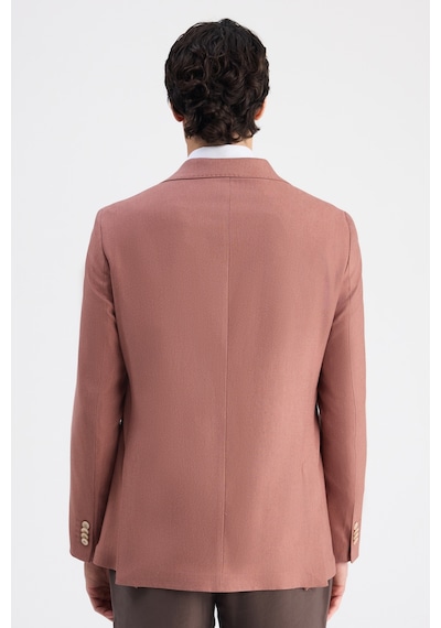 D's Damat Ds Damat Regular Fit Tarçın Armürlü Kumaş Ceket 6hf04z201438m T30