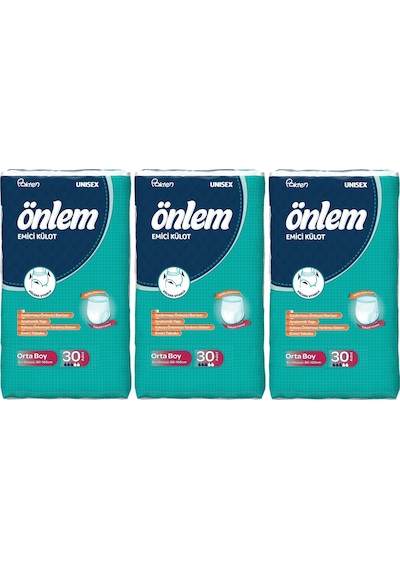 Önlem Emici Külot Hasta Bezi Medium 90 Adet