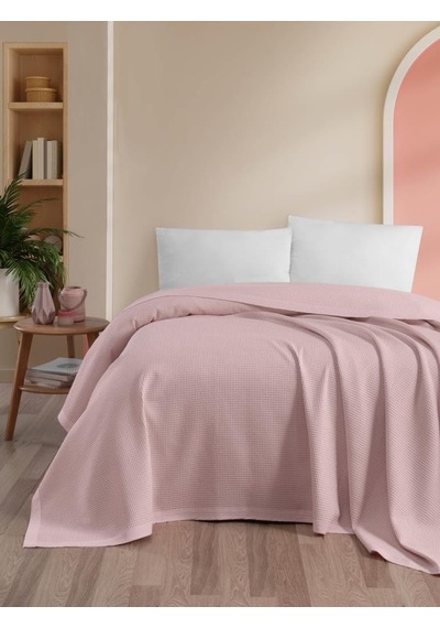 Meri Klimalı Pike Çift Kişilik%100 Pamuk 220x240 Çok Renkli