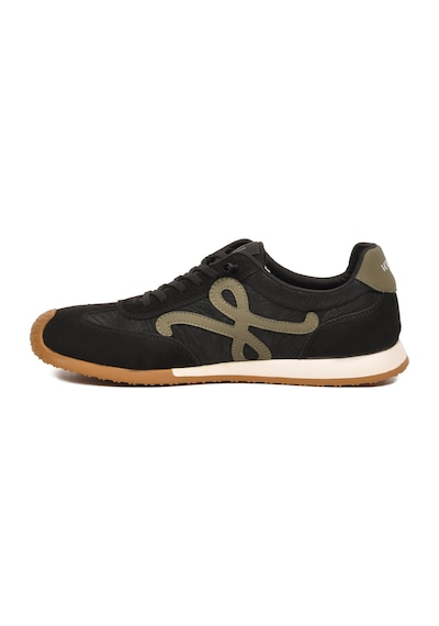 Voyager Siyah Bağcıklı Hafızalı Rahat Tabanlı Retro Erkek Casual Ayakkabı Sneaker E472 M