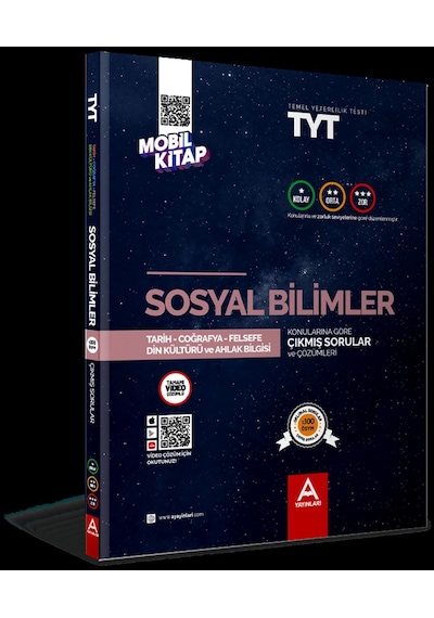 TYT Sosyal Bilimler Konularına Ve Zorluk Seviyelerine Göre Çıkmış Sorular -  A Yayınları