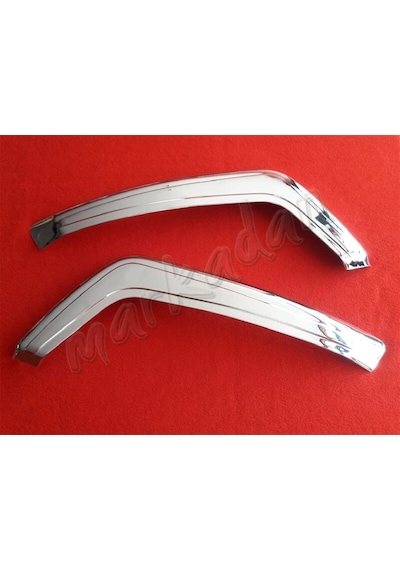 Markadan Fiat Doblo Krom Ön Tampon Kaşı 2010-2015 2 Parça Abs Kro