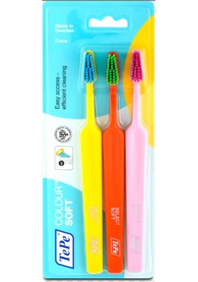 Tepe Colour Soft Diş Fırçası 3'lü