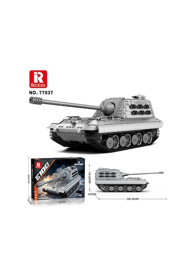 Reobrix E100 Heavy Tank 77037 Brick Yapım Seti
