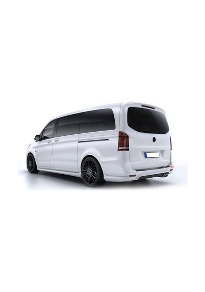 Mercedes Vito W447 Karbon Arka Tampon Eşiği 2014 ve Sonrası