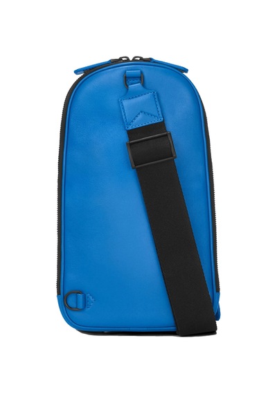 Mont Blanc Montblanc M Gram 4810 Tek Kollu Çanta 130022 Mavi
