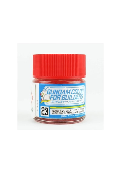 Mr.hobby Ug-23, 10 Ml. Ms06s Pink Ver, Gundam Color For Builders Serisi Model Boyası. Standart