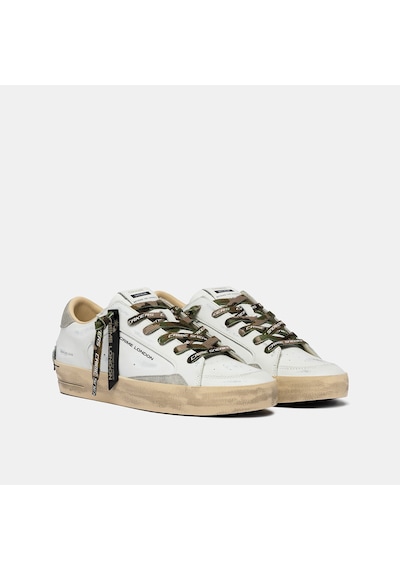 Sneaker Erkek 19108pp8.10 Crime London Sk8 Deluxe 10/c08k White Beyaz