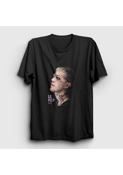 Presmono Unisex Reason Lil Peep T-shirt Siyah