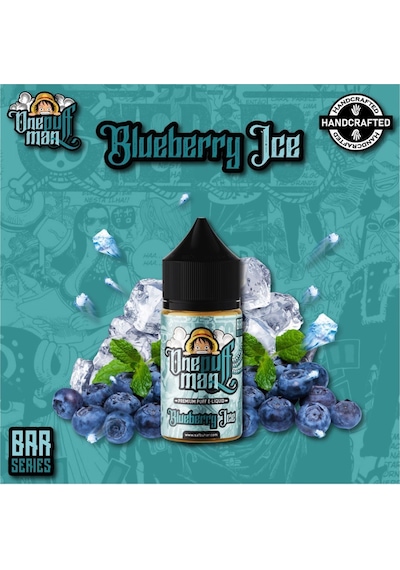 One Puff Man Blueberry Ice 30 ML 50 MG