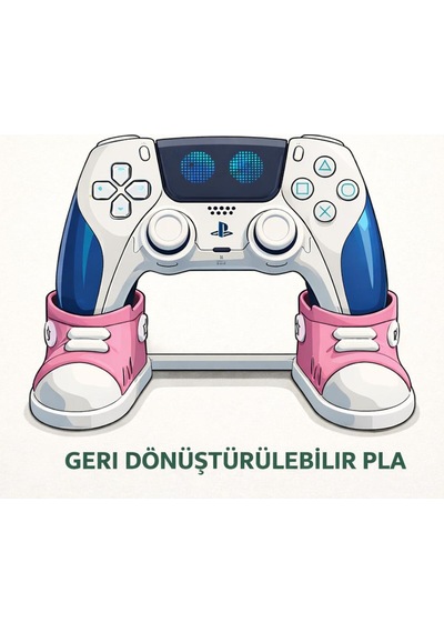 Karakter Ayakkabı Figürlü Ps5 Kol Standı Ve Organizer